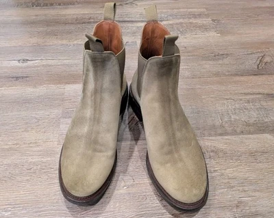 Viberg Chelsea Boot Mojave Olive Calf Suede 2030 Last Men's Size 9 - Image 1 of 4