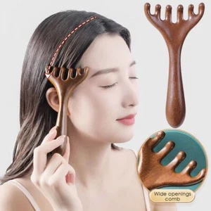 Wide Tooth Long Handle Comb for Promote Blood Circulation - Picture 1 of 12