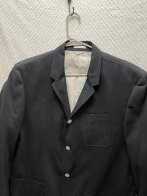 Club Monaco - Blazer de algodón azul marino para hombre - talla 44 Foto 1 de 4