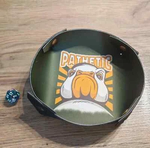 Goose Dice Tray, Portable D&D Dice Mat, Neoprene Foldable rolling tray Dice - Picture 1 of 1