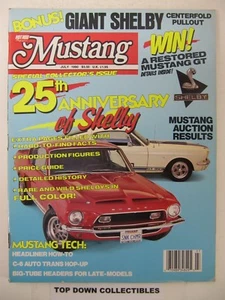 Mustang by Hot Rod Magazine July 1990 Mustang Auction Results - Imagen 1 de 2