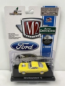 Rare M2 Machines Auto-Drivers 1966 Ford Mustang Fastback GT Chase Yellow - Picture 1 of 4
