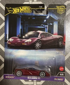 Hot Wheels Premium 2024 HW Car Culture Exotic Envy 5/5 Red McLaren F1 - Picture 1 of 8