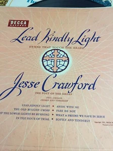 HTF 1951 JESSE CRAWFORD LEAD KINDLY LIGHT DECCA 10" MONO DEEP GROOVE LP - Picture 1 of 6