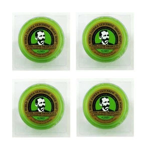 Jabón de afeitar de glicerina Col. Ichabod Conk lima aloe vera multicolor 2 OZ 4 paquetes - Imagen 1 de 1