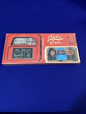 Fallout Nuka Cola Metal Sign Collection NEW SEALED 3 SIGNS INCLUDED  - Image 1 of 4