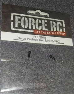 Juego de varillas de empuje servo de radiocontrol Force: MH-35/FHX FCE2018 nuevo - Imagen 1 de 1