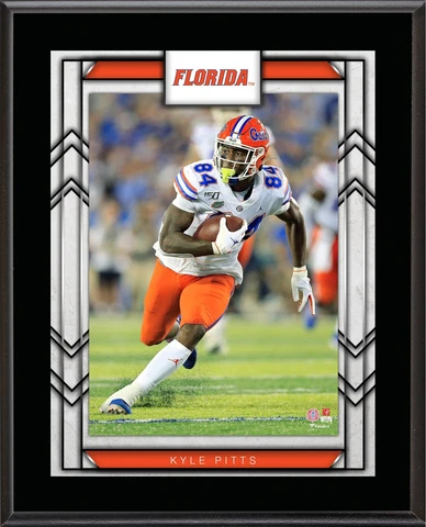 Kyle Pitts Florida Gators 10.5" x 13" Sublimated Player Plaque Cover