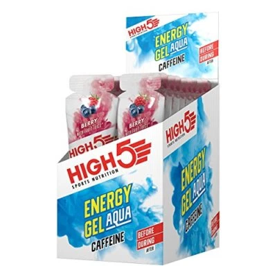 HIGH5 Energy Gel Aqua Caffeine Berry (20x66g)