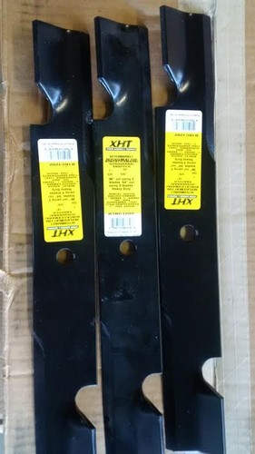 3 XHT High-Density Mower Blades For Exmark – Replacement Blades 1-303283, 1-633485 & More 2 thumbnail image
