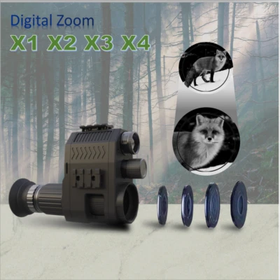 940nm Infrared Night Vision Rifle Scope Hunting Sight Laser IR Camera 400M 1080P - Image 1 of 4