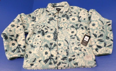 RVCA Groove Sherpa Full Zip Jacket Men's Size Medium Style AVYFT00280 - Image 1 of 4