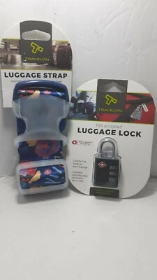 *PAQUETE*Bloqueo de equipaje Travelon - Aceptado por la TSA-+¡Correa de equipaje Travelon!!NUEVO! Foto 1 de 4