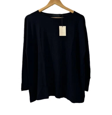 Hatch Women's Black The Long sleeve Tee Size 0 NWT $108 MSRP NEW - Image 1 of 4