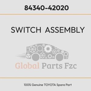 Toyota OEM SWITCH ASSEMBLY 8434042020(84340-42020) - Picture 1 of 1