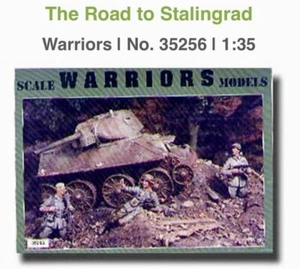 Verlinden Warriors 1/35 Modell Diorama Road to Stalingrad T34 Stuck in Mud 35256 - Bild 1 von 15