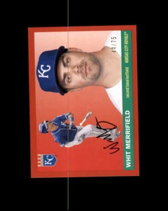 2020 Topps Archives 1955 Red Parallel #20 Whit Merrifield #44/75 - Picture 1 of 1