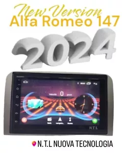 AUTORADIO ANDROID 13 COMPLETO PER ALFA ROMEO 147 RAM 4 GB 32 CARPLAY - Foto 1 di 2