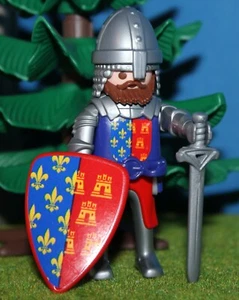 Playmobil Customs Kreuzritter Jerusalemritter " SIR Dietbert " vom Heiligen Grab - Bild 1 von 4