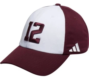 Adidas Texas A&M Aggies Baseball Cap 12th Man Adidas Adjustable Hat #12 - Bild 1 von 5