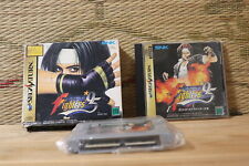 King of Fighters 95 w/box ram cartridge Sega Saturn SS Japan VG!