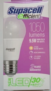 10 pack SUPERCELL EFFICIENT 1050LM 9.5W ES - Picture 1 of 3