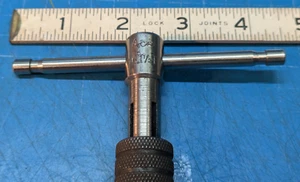 Vintage Ace No. 1-1/2E T-Griff Gewindebohrer Schraubenschlüssel Made in USA - Bild 1 von 7