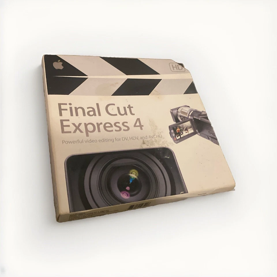 Final Cut Pro Express 4 Academic Software with Serial Number - Image 1 of 1