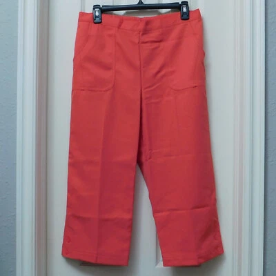 Pantalón capri coral ALFRED DUNNER Cozumel para mujer talla 8 nuevo con etiquetas Foto 1 de 4