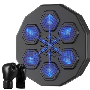 Music Boxing Machine with Boxing Glove Wall Mounted Smart Bluetooth Music Boxing - Picture 1 of 11
