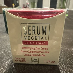 Yves Rocher Serum Vegetal De Shitake Refortifying Day Cream 50 ml /1.7 Fl SEALED - Picture 1 of 6