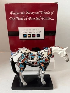 Figura Westland Trail of Painted Ponies 09 Zuni Silver Pony 1E/2601 Bean 12303 - Imagen 1 de 14