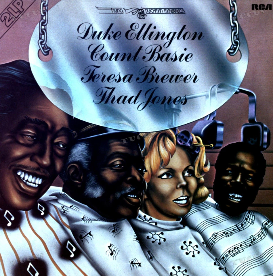 Ellington,Count Basie,Brewer,Jones - Ellington,Count Basie,Brewer,Jones 2LP .* - Image 1 of 1