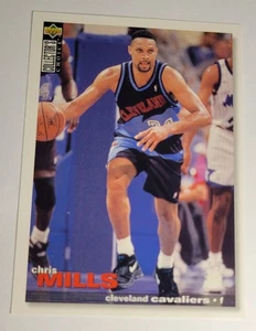1995 Chris Mills Card 19 Upper Deck Cleveland Cavaliers Basketball NBA - Picture 1 of 4