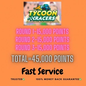 1x slot 45k Total Flag Points Tycoon Racers Mono_poly_go *Read Description* - Picture 1 of 1