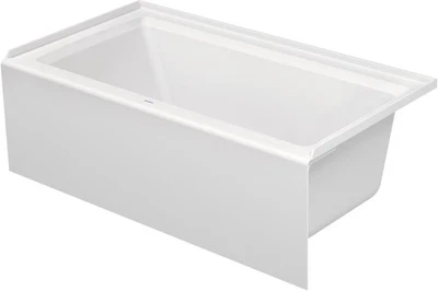 Duravit 700353-R-19TALL Architec 60" tres paredes alcoba acrílico - blanco Foto 1 de 4