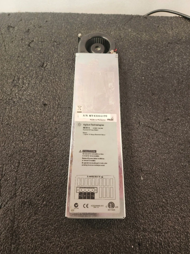 Unidade de módulo de alimentação CC HP/Agilent N6761A 0-50V/0-1.5A/50W precisão #2 LEIA! - Imagem 1 de 1