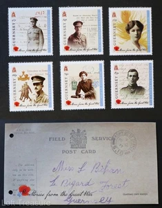 Guernsey Stamps: "Stories from The Great War" MNH Presentation Pack 2014 - Picture 1 of 6