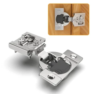 20 Pack 3/4" Overlay 4D Soft Close Concealed Hinges for Face Frame Door, Adju... - Picture 1 of 7