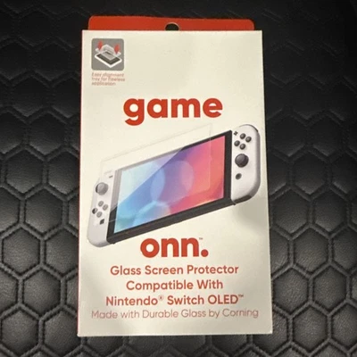 Onn. Corning Glass Screen Protector for Nintendo Switch OLED - Image 1 of 3
