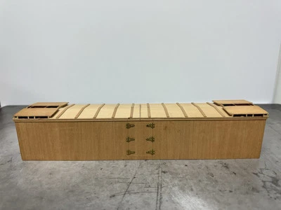 Custom Wooden Refrigerated BoxCar SHELL S Gauge (real Wood) - Image 1 of 4