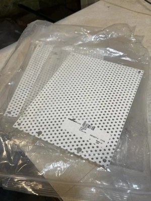 10 COOPER B-LINE 6-1/4" OAW x 8-1/4"  Electrical Enclosure Perforated Panel (B2) - Image 1 of 3