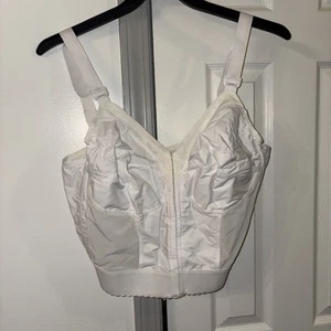 Exquisite Form Women's Plus Size Fully Front Close Longline Lace Posture Bra 44D - Picture 1 of 6