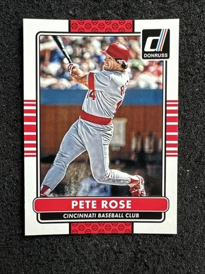 Pete Rose #192 2015 Donruss Béisbol Cantidad Cincinnati Reds Foto 1 de 2