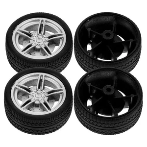 4 Stück RC Auto Modell Zubehör Kinder Spielzeug Reifen Trägheit Autos - Bild 1 von 12