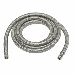 Everbilt 1/4 pulg. x 120 in. Línea de suministro para hacer hielo de acero inoxidable - Imagen 1 de 1