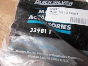 New OEM Mercruiser/Quicksilver Shift Cable Slide Part Number 33981T - Picture 1 of 2