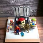 Coffre au trésor Disney Jake Neverland Pirates dessus de gâteau figurines pêcheur prix jouets