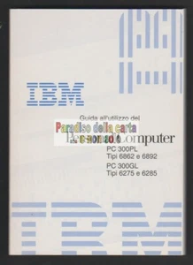 IBM PERSONAL COMPUTER PC300PL PL300GL (GUIDA ALL'UTILIZZO, NO COMPUTER) - Picture 1 of 3