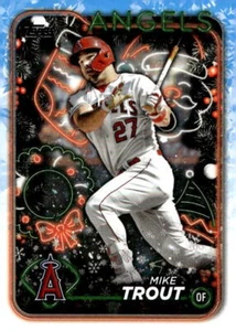 Mike Trout 2024 Topps Holiday - #H27 - Los Angeles Angels - Picture 1 of 2